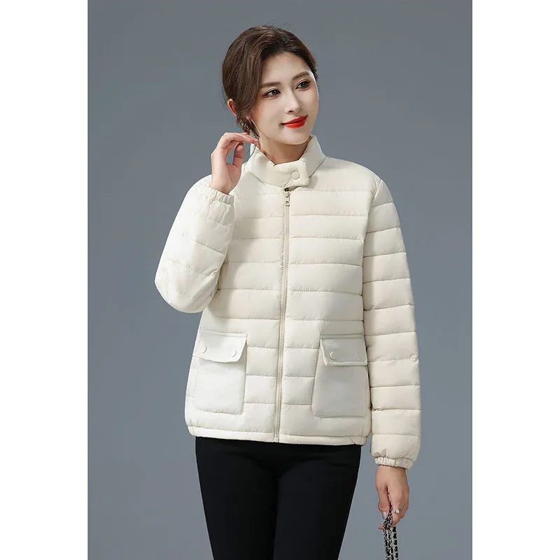 

Женская осенне-зимняя новая куртка на хлопковой подкладке, короткая пуховая куртка на хлопковой подкладке, теплая холодная куртка на хлопковой подкладке, свободное пальто-джокер