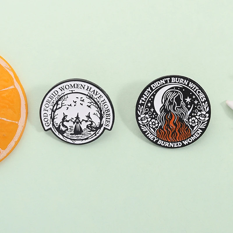 Feministische Frauen Girl Power Emaille-Pins: Bury the Patriarchy, Gender Power Equality Broschen, Anstecknadeln, Schmuckgeschenke für Freunde – Detail 23