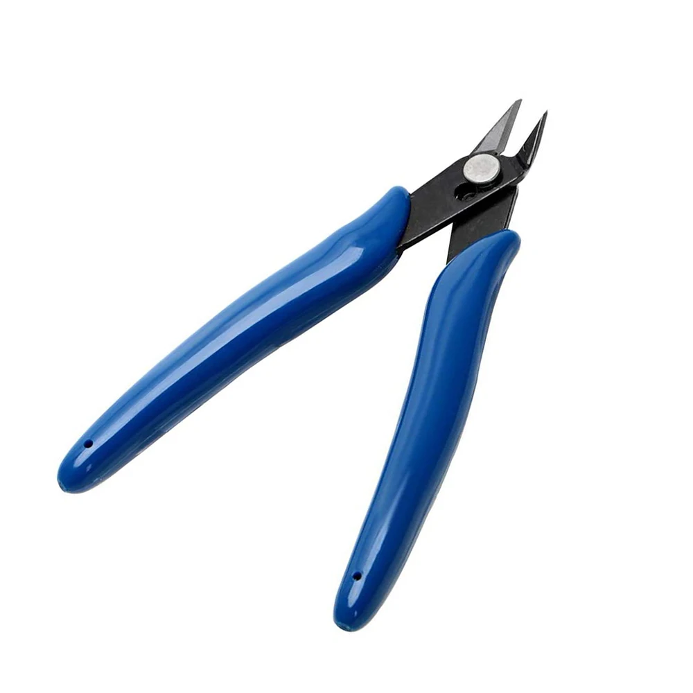 

Electrical Wire Cable Diagonal Side Cutter, Micro Cutting Plier for Coil DIY Jewelry Craft Model-Making Zip-Ties