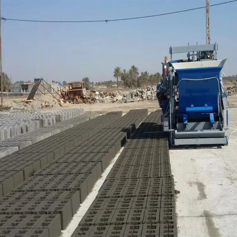 Industrial Brick Making Machine Hydraulic Concrete Block Production Line Automatic Operation