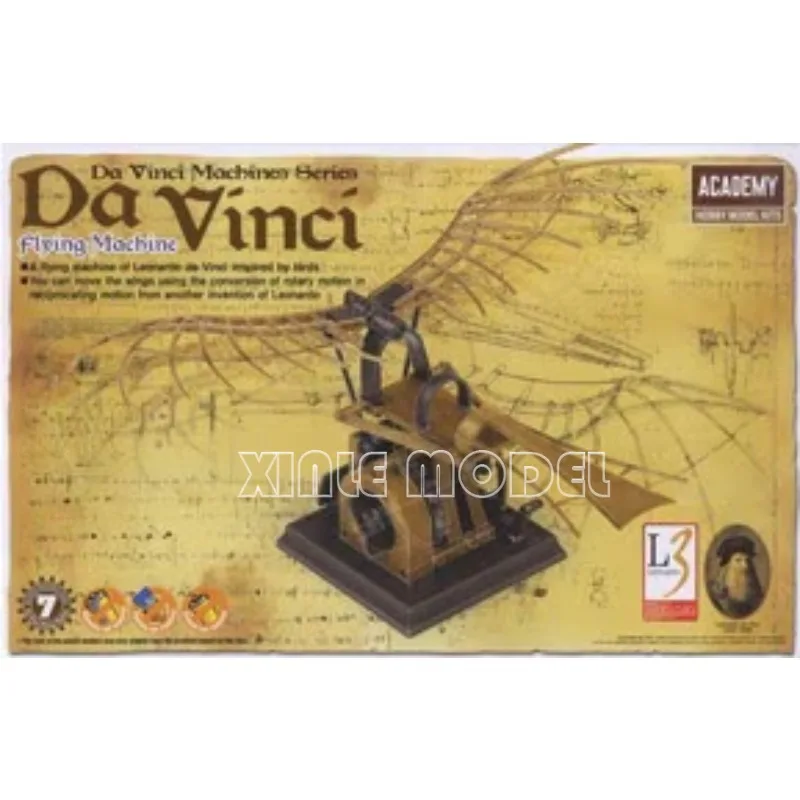 Academy 18146 Da Vinci Machine volante en plastique assemblage modèle Kit bricolage jouet