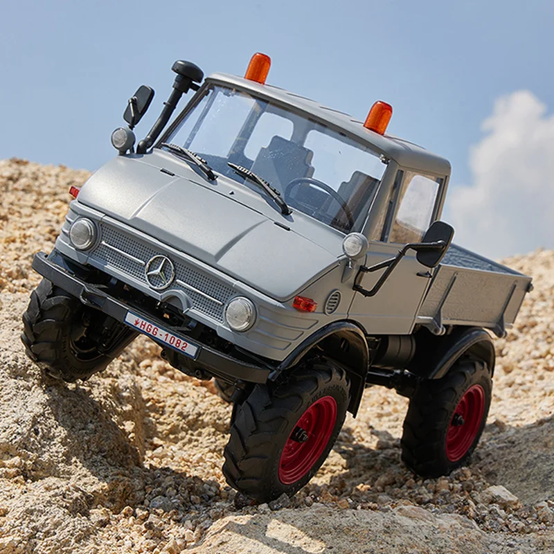 Nowy uniwersalny silnik Fms 1:24 Fcx24 Unimog Gerat z napędem na cztery koła samochód wspinaczkowy Rc zdalnie sterowany Model symulacja elektryczna