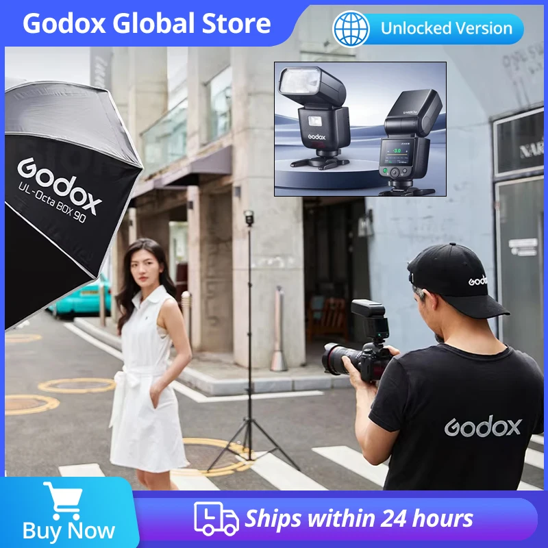 فلاش Godox Ving V480 C/S/N TTL على الكاميرا لسوني لكانون لنيكون pk V860III TT520III V1PRO #1