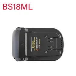 Battery Converter for Milwaukee 18V Tool BS18ML Battery Adapter Simple Structure Multifunctional Universal Cordless Power Tool