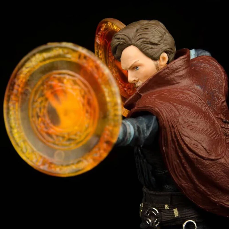 Marvel vingadores figura doutor estranho 18cm figura de ação estátua pvc coleção modelo ornamento brinquedo ideal presente para fãs