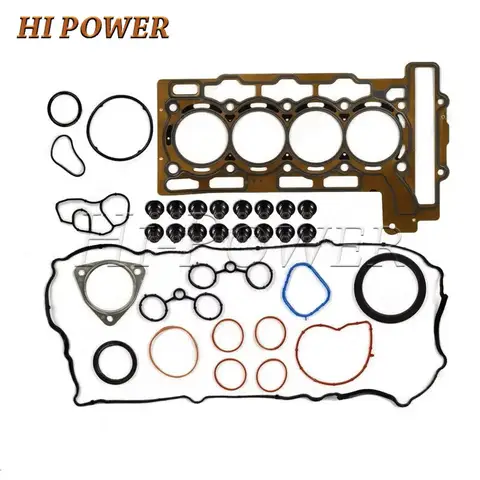 EP6 1.6T Engine Rebuilding Kits 0197P8 60924414687 For Peugeot RCZ 3008 308CC 408 508 Citroen DS C5 Engine Overhaul Kit