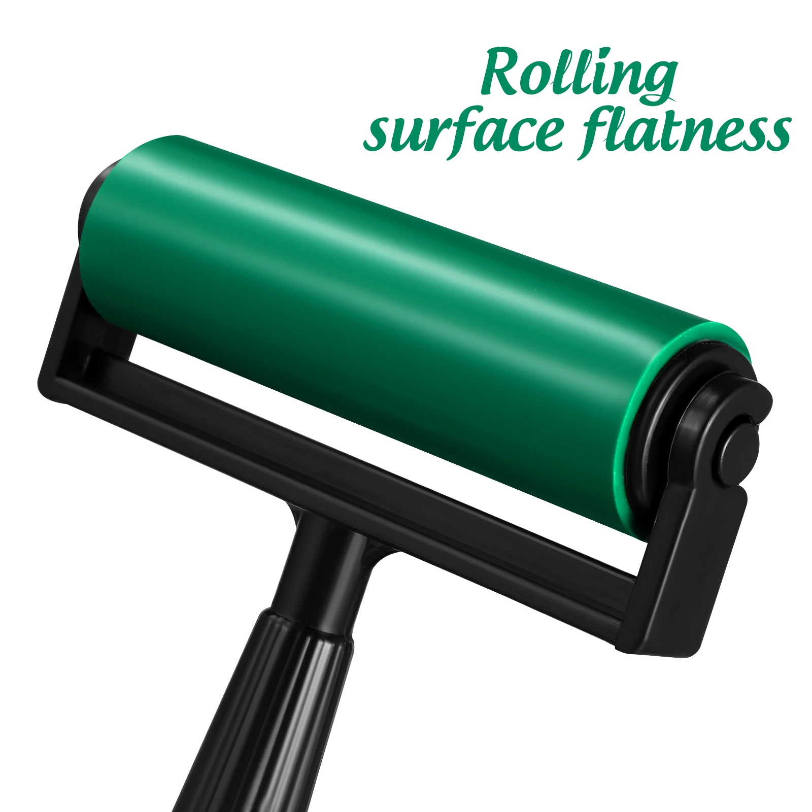 

EXCEART Rubber Roller for Printmaking Painting Glue Application Wallpaper Block Stamping Anti Skid Tool