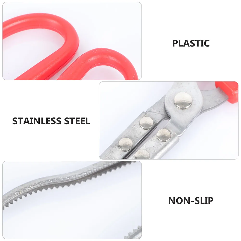 

Reptile Feeding Tongs Non-Slip Long Handle For Lizards Turtles Crawling Pets Feeder Terrarium Use