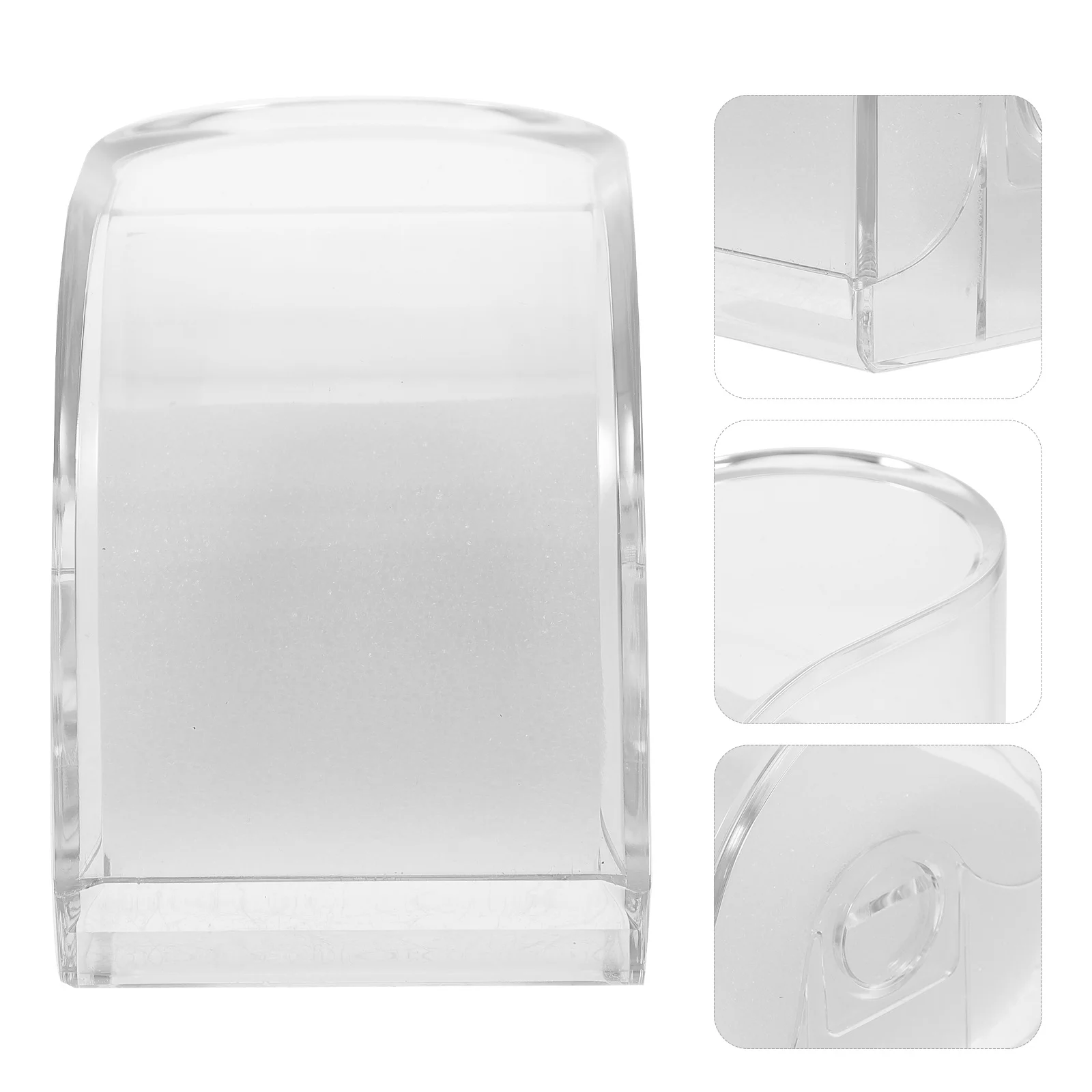 

2Pcs Plastic Watch Container Transparent Display Case for Watches Durable and Break Resistant Design Watch Storage Box