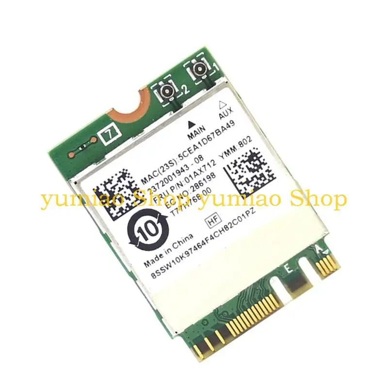 

587B Wireless Card BT4.0 WIFI Adapter Dual-band M2-NGFF RTL8822BE WIFI Card