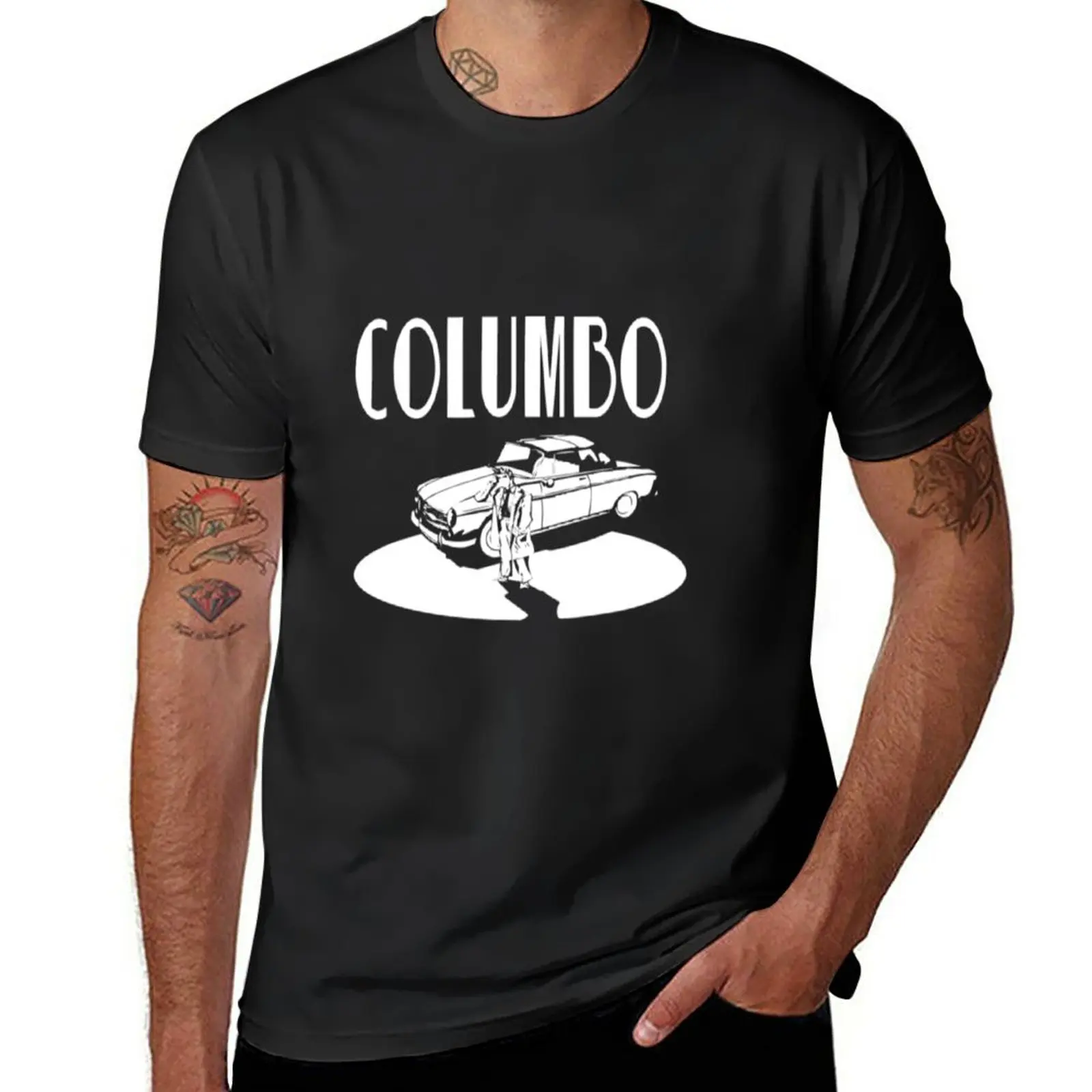 New Columbo T-ShirtColumbo - Film Noir T-Shirt tees sweat shirt custom t shirts oversized t shirt men