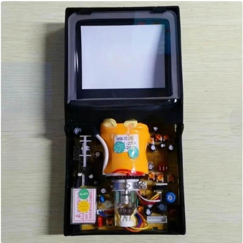 Micro 4-inch CRT black-and-white display supports video input V4W 4 12-inch electron tube