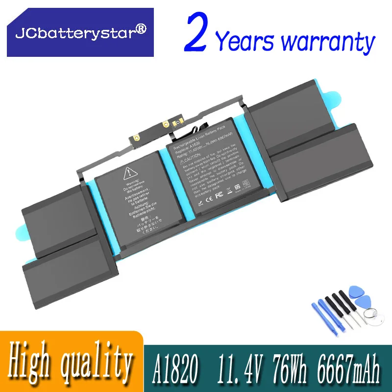 JC A1820 Laptop Battery For APPLE MACBOOK PRO 15