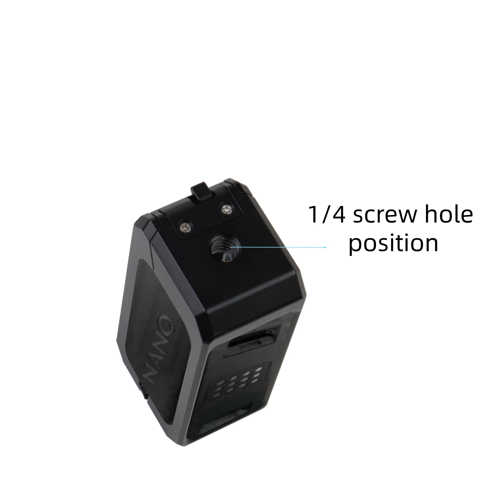 

Camera Case Cage for DJI Osmo Nano, Metal Rabbit Cage Aluminum Alloy Protective Housing Case with Cold Shoe Port &1/4 Screw Port