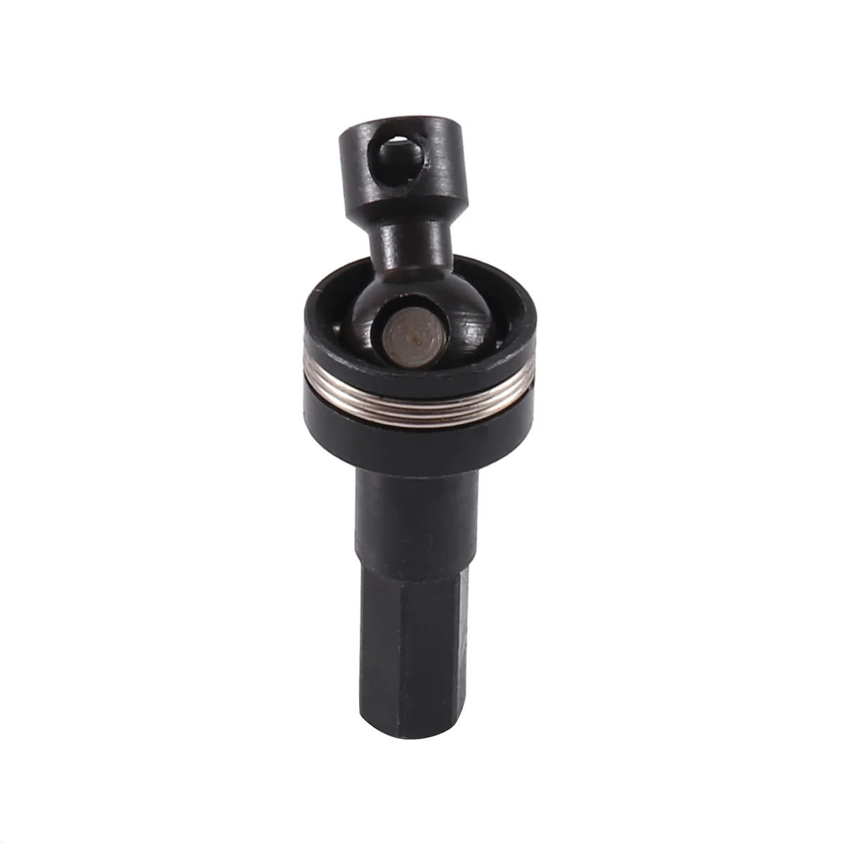 Eixo dianteiro de metal universal cvd, 2 peças, 5mm hex para wpl c14 c24 b14 b24 b36 mn d90 mn99s rc, peças de atualização de carro ssq