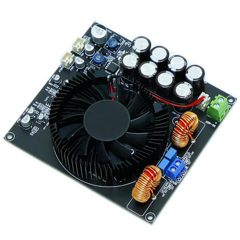 Imagem -04 - Amplificador de Potência Placa Áudio Classe d Som Mono Alto-falante Doméstico Módulo Amplificador 600w Tpa3255