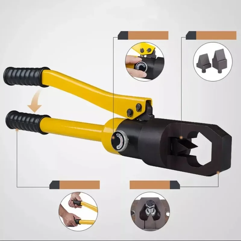 Hydraulic Nut Splitter K-24 Hydraulic Nut Cutter Breaker Hydraulic Rusty Screw Nut Manual Crusher Splitting To-ol