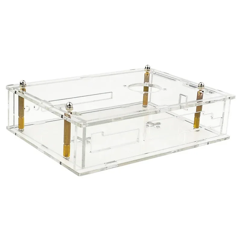 Banana Pi BPI-R4 Acrylic Case Transparent Shell Clear Enclosure Optional Cooling Fan for Banana Pi R4