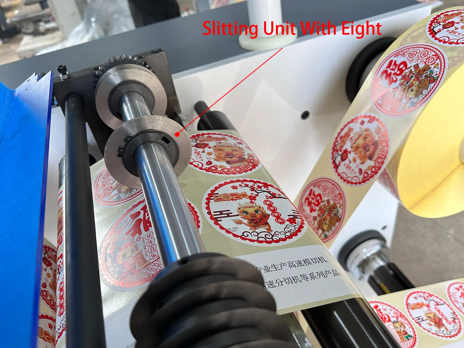 FPL450L Self Adhesive Vinyl Sticker Flat Bed Mini Label Slitting Machine for Sale