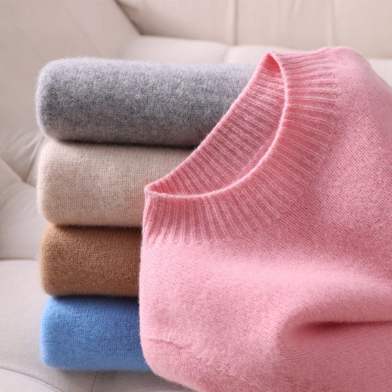 

Winter new pattern children thickening Warm Winter Clothes Pure wool Boy and girl pullover Sweater Zhongda Tong Cashmere sweater