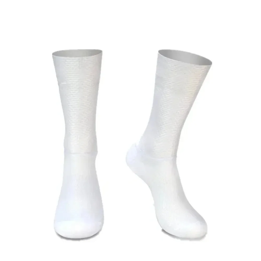 2025 Aero Socks Anti Slip Silicone Cycling Socks Men Bicycle Sport Running Bike Socks Calcetines Ciclismo view 4