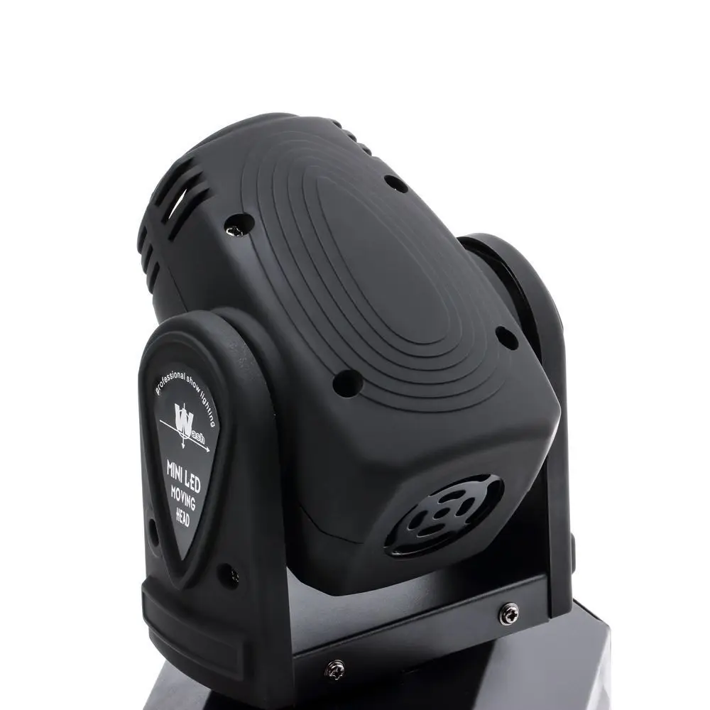 Mini RGBW LED 10W LED Beam Moving Head Light High Power 10Watt Quad Stroboscope LED Kuat Beam untuk Pesta Disko DJ Light