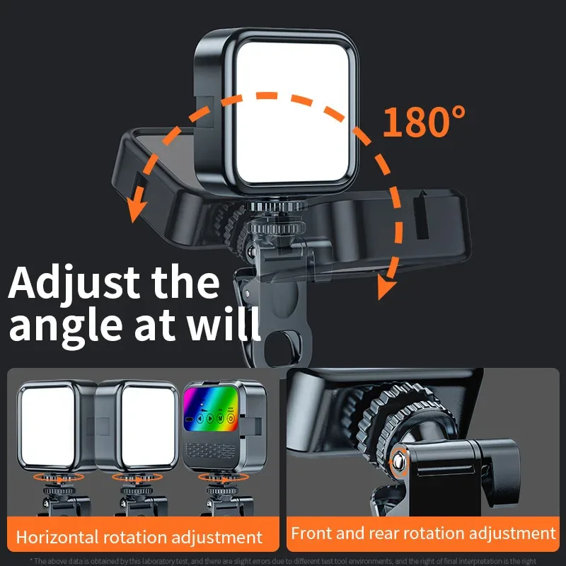 ANLAIKE Luz de Preenchimento para Telefone LED Três Cores, Mini Luz de Bolso Portátil Selfie RGB Fotografia Luz Suave para Exterior