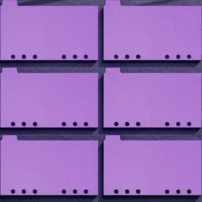 

6 Ring Dividers A6 Size Purple Index Page Separator Notebook Accessories A6 Binder Sheet Protector Plastic Tabs