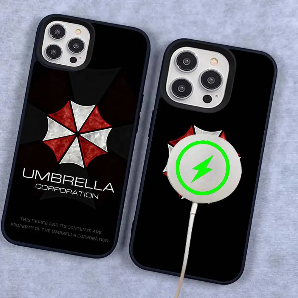 

Магнитный беспроводной чехол U-Umbrella C-Corporation для iPhone 17 16 15 14 13 12 11 Pro Max Plus Mag