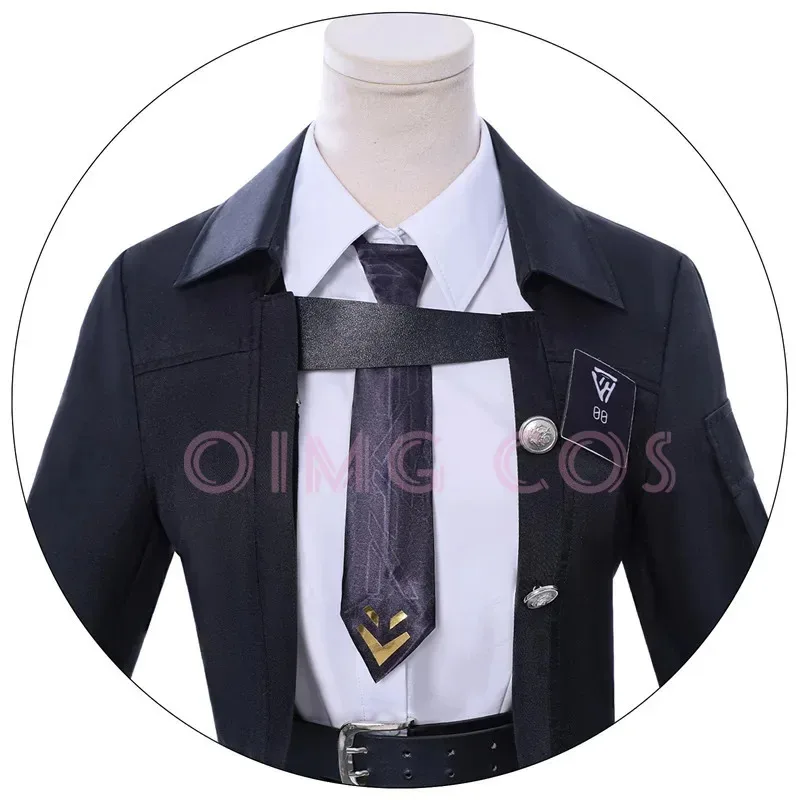 Love and deepspace Deep Space Hunter Costume Cosplay Uniforme di carnevale Anime Festa di Halloween Costumi per adulti Gioco per uomini in maschera