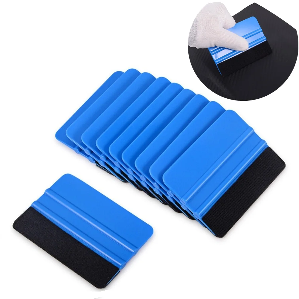 

Car Scraper With Felt Squeegee Tool Film Wrapping for volvo mustang renault trafic fiat citroen saxo saab 9-3 w205 bmw f21 bmw