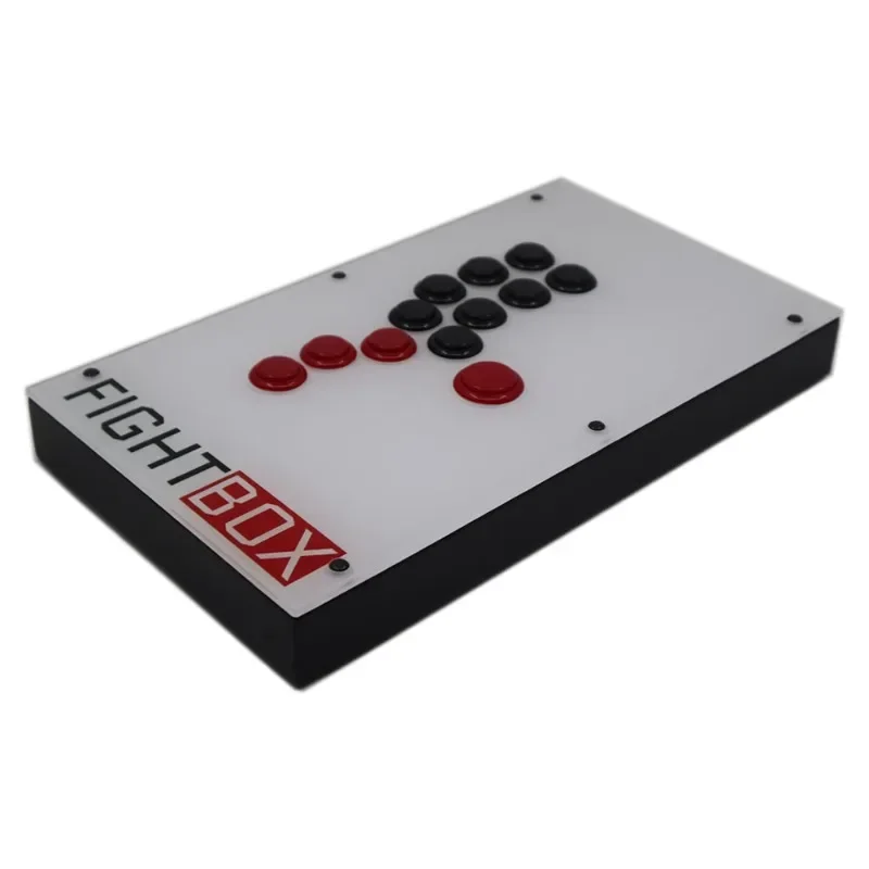 FightBox F1-F10  Raspberry PICO-PLUS Rp2040 Advanced Breakout Board All Button Leverless Arcade Game Controller for PC/PS/SWITCH