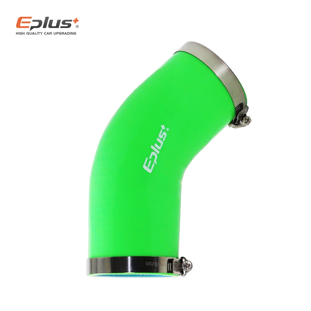 EPLUS العالمي أنابيب السيليكون خرطوم 45 درجة موصل سيارة المبرد توربو كمية الأنابيب المقرنة الأخضر متعدد الحجم #1