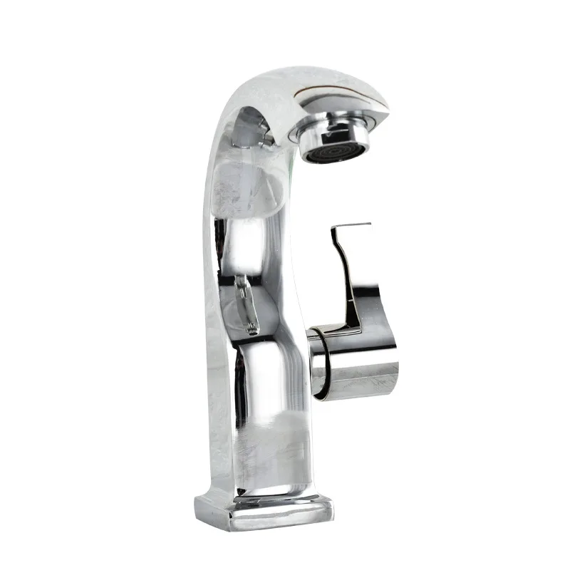 Crescent Basin Single Hole Faucet Single Cold Faucet Single Cold Basin Faucet