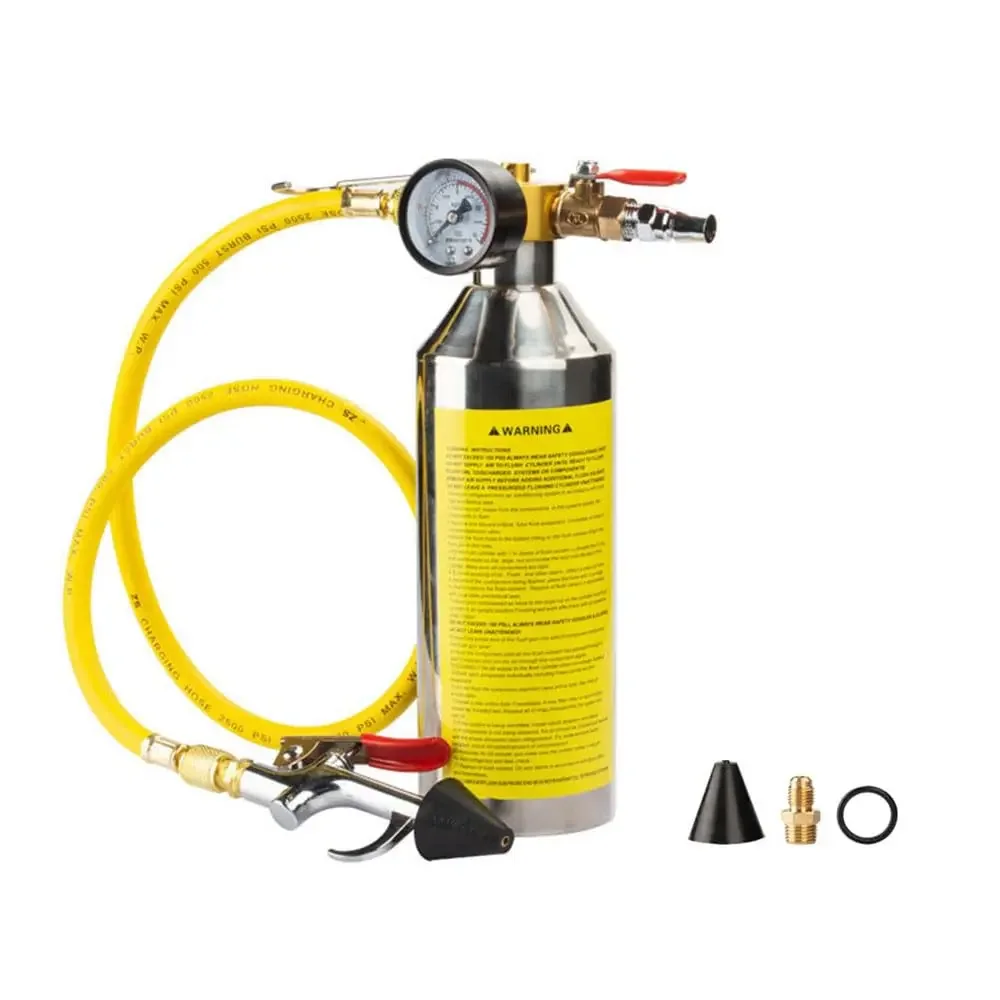 

Набор для промывки кондиционера автомобиля, набор инструментов для очистки канистры для промывки труб кондиционера, конденсатора, испарителя