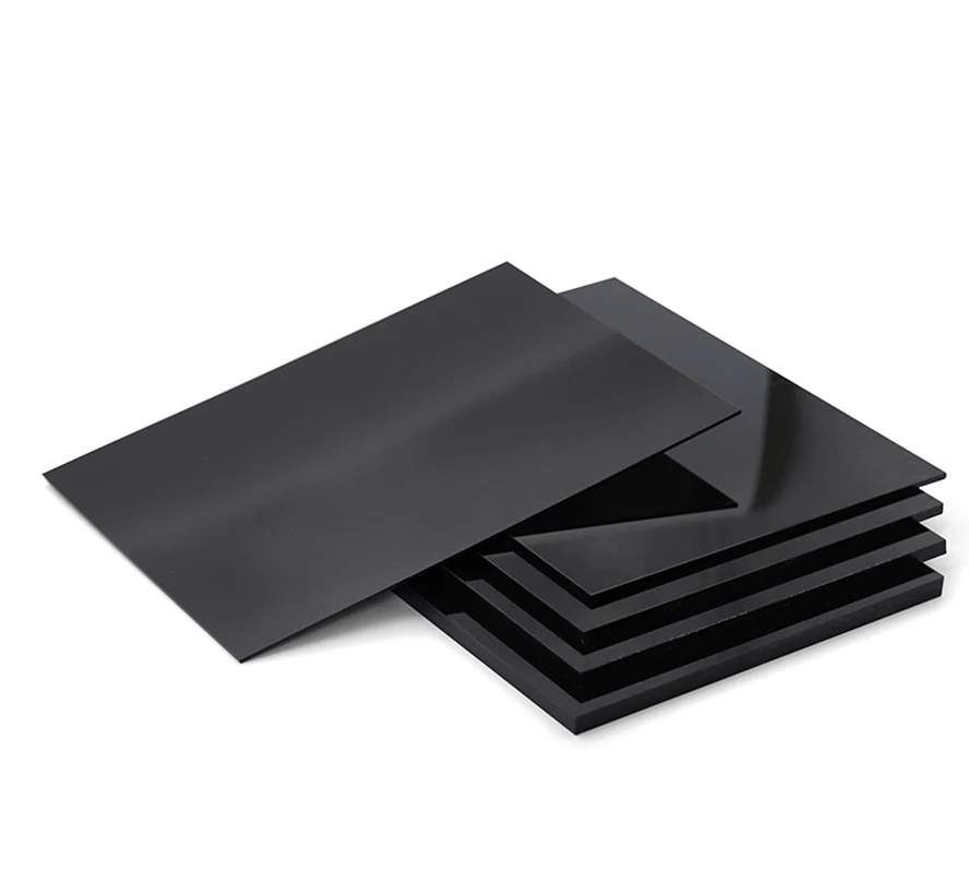 

Glossy Black Acrylic Sheet Board Organic Glass Polymethyl Methacrylate Thickness 2/3/4/5/6/8/10/12/15/20/30/40/50mm