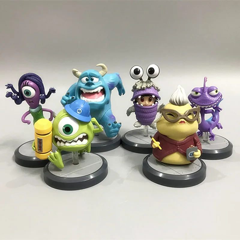 

Аниме-фигурка Monster Power Company: Слепая коробка-сюрприз в стиле Running Style, фигурка Абу с большими глазами и волосами, модные игрушки, подарок на день рождения