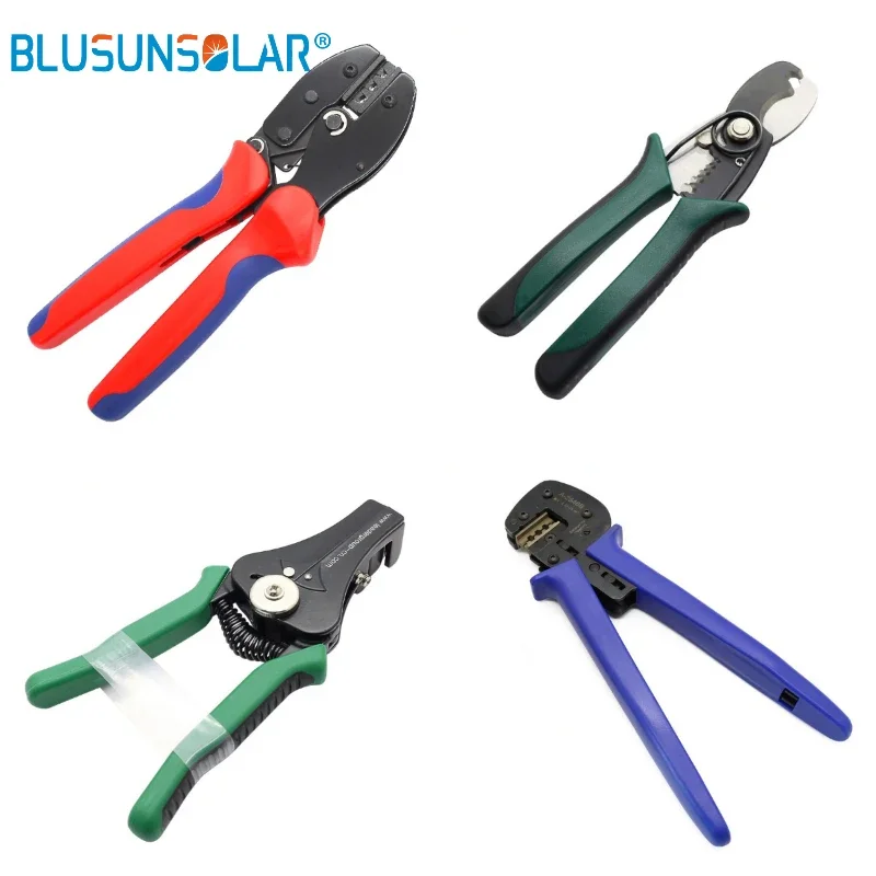 

Photovoltaic Tool Pliers Line Photovoltaic Capacity 2.5/4/6/10mm2 14-8AWG Connector Solar Line Cutting Crimping Stripper Tool