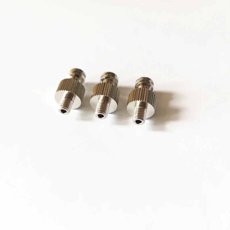 Metal m5 Rosca Macho Fêmea Luer Lock Conector Fábrica Loja Niquelado Latão Adaptador