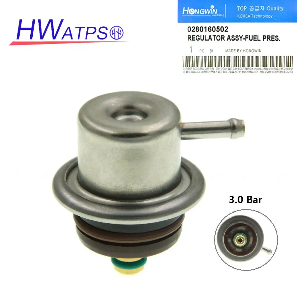 For BMW 750iL 318is 850i M5 320i 850CSi 318ti Z3 Saab 9000 Kia Sportage 1988-1997 Fuel Pressure Regulator 0280160502 PR4097