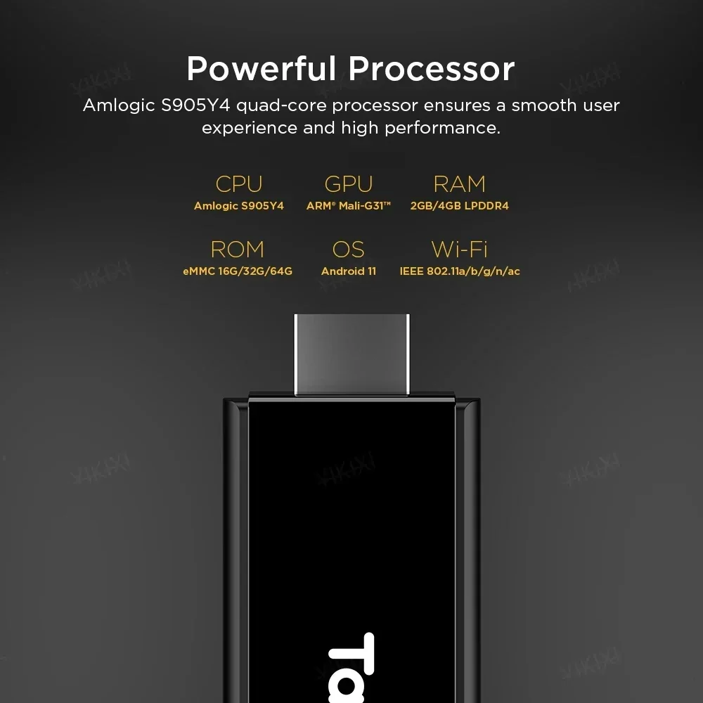 TX8 TV Stick 2.4G Wifi HDR Allwinner H313 HD 4K 2GB 16GB USB Set Top Box Super Mini Portable Video Movice TV Stick Media Playe