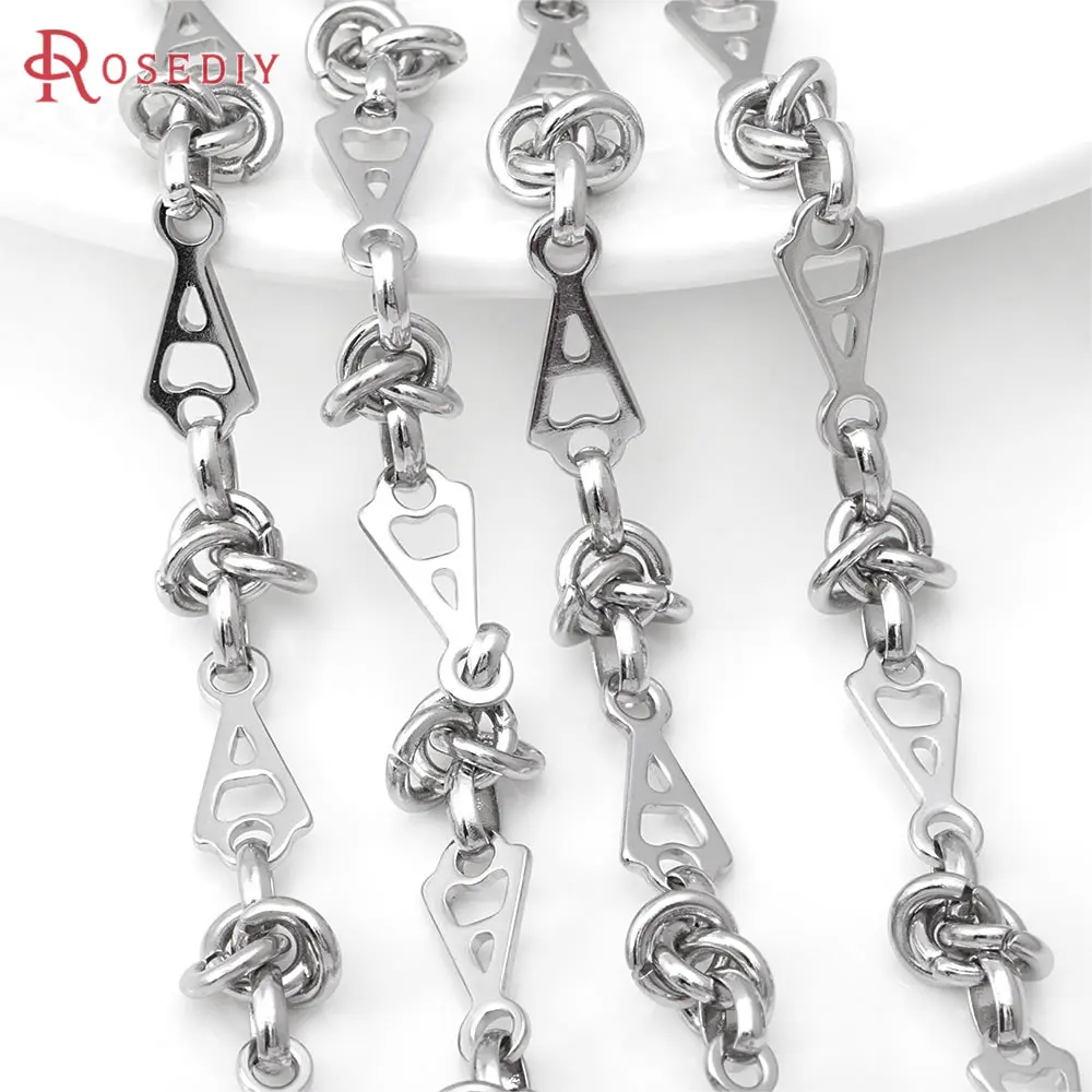 

50CM Stainless Steel Color Stainless Steel Letter A Necklace Chains Bracelets Jewelry Chains Diy Jewelry Accessories Making