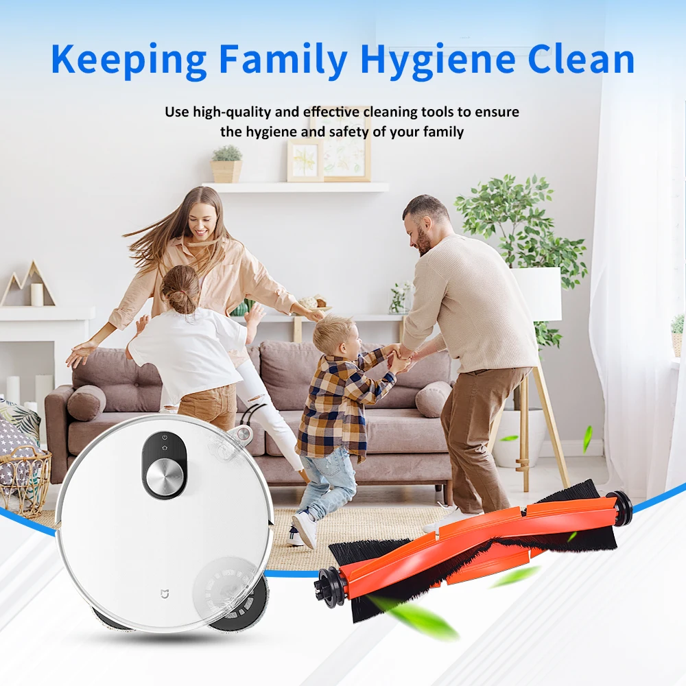 Main Brush For Xiaomi Mijia X20+ X20 Plus X20 Max M40S OV31CN S10 Plus S20+ D109GL X10 X10+ X10 Plus Robot Vacuum Roller Brush