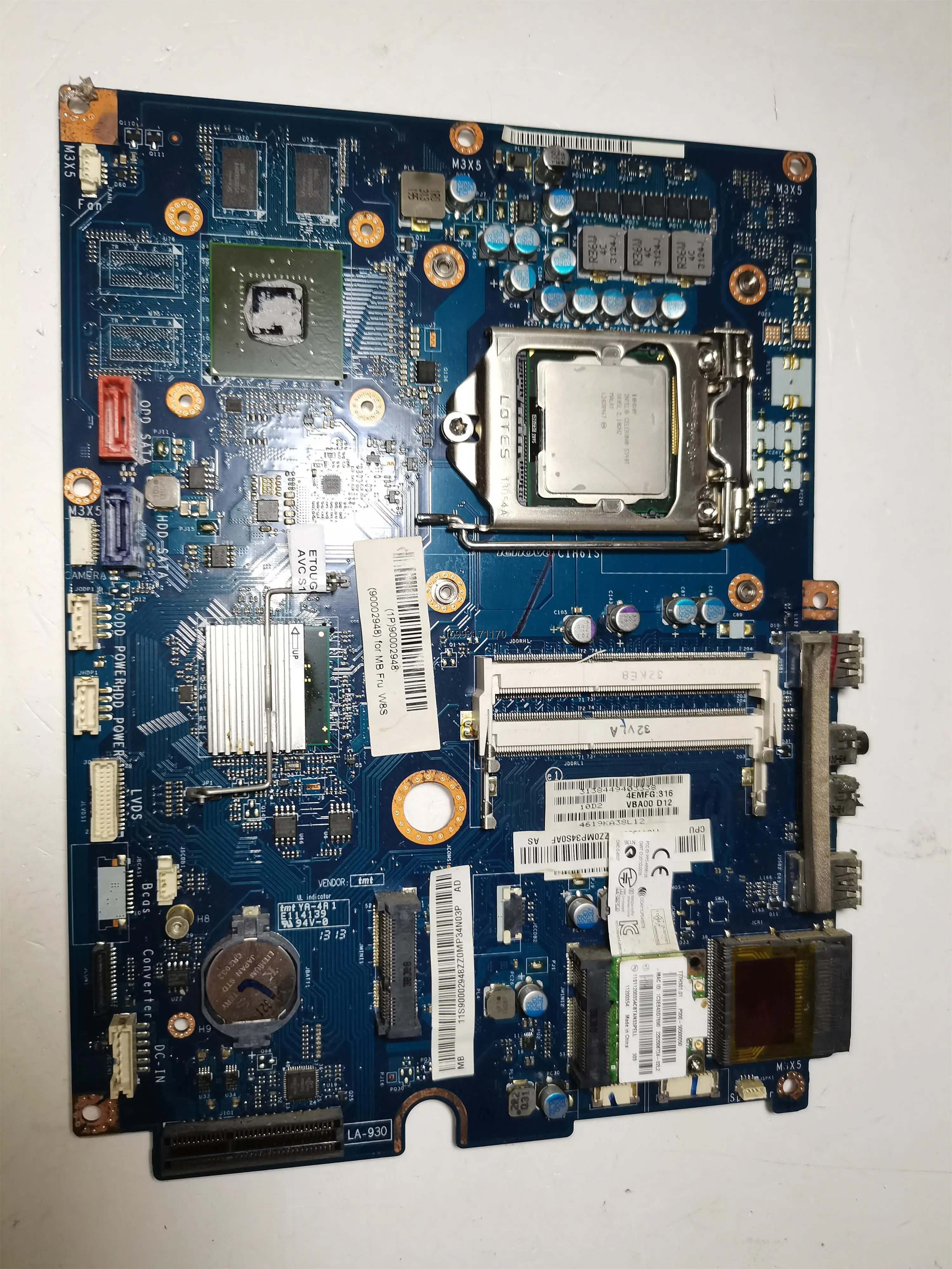 

C540 AIO Motherboard VBA00 LA-9301P Mainboard 100%tested fully work