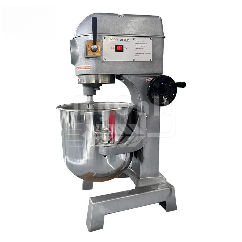 Equipo industrial comercial del mezclador de la comida planetaria de la licuadora del pan de la torta de la panadería 20l 60l 80l en venta