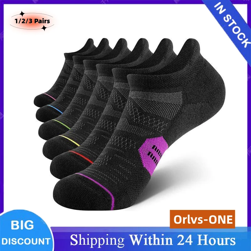 1/2/3 Pasang Kaus Kaki Kompresi Olahraga Pria Wanita Untuk Plantar Fasciitis, Tumit Tumbuh, Nyeri Lengkung Kaki, Kaus Kaki Pergelangan Kaki Venous Nyaman