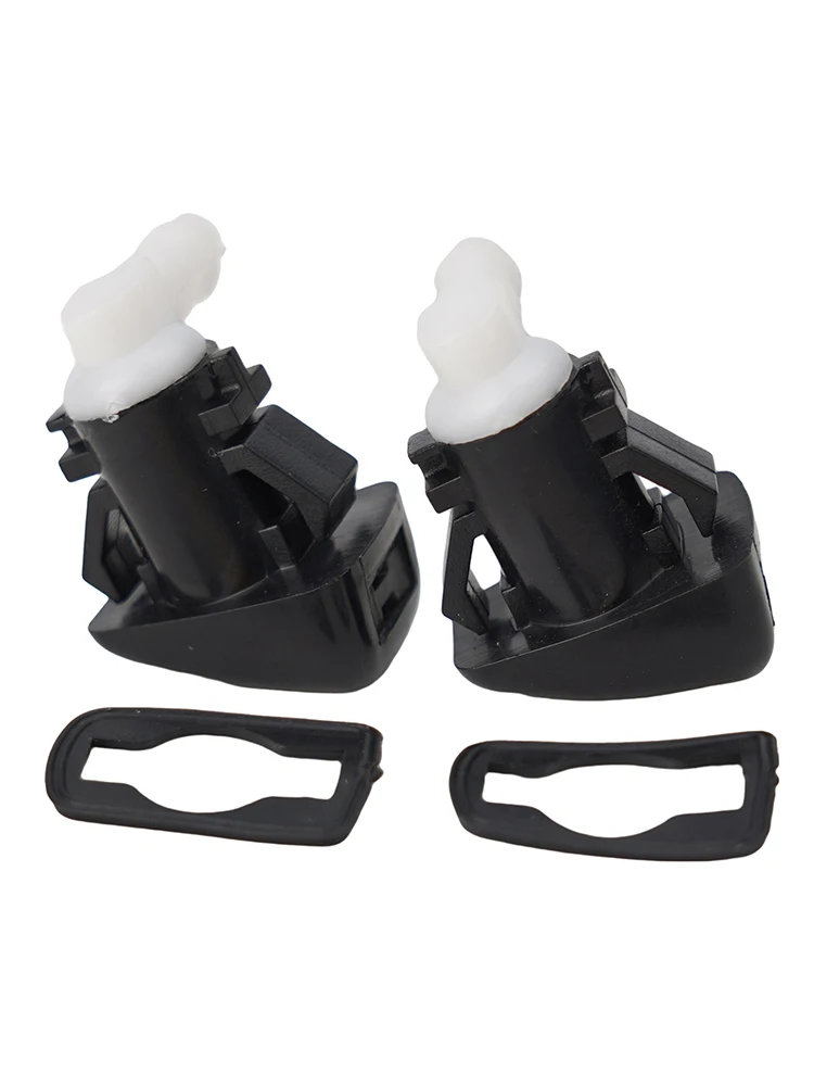 2pcs Washer Nozzles Car Windscreen Wipers Parts Car Accessories Front Windshield Sprayer Sprinkler For CHEROKEE