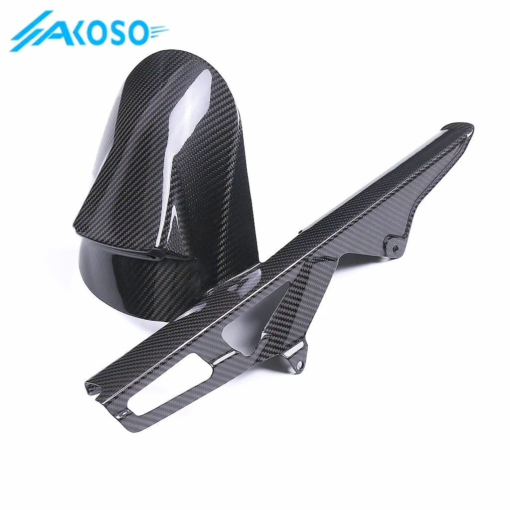 

100% 3K Dry Carbon Fiber Motorcycle Accessories Rear Fender For Suzuki GSXR1000 2017+