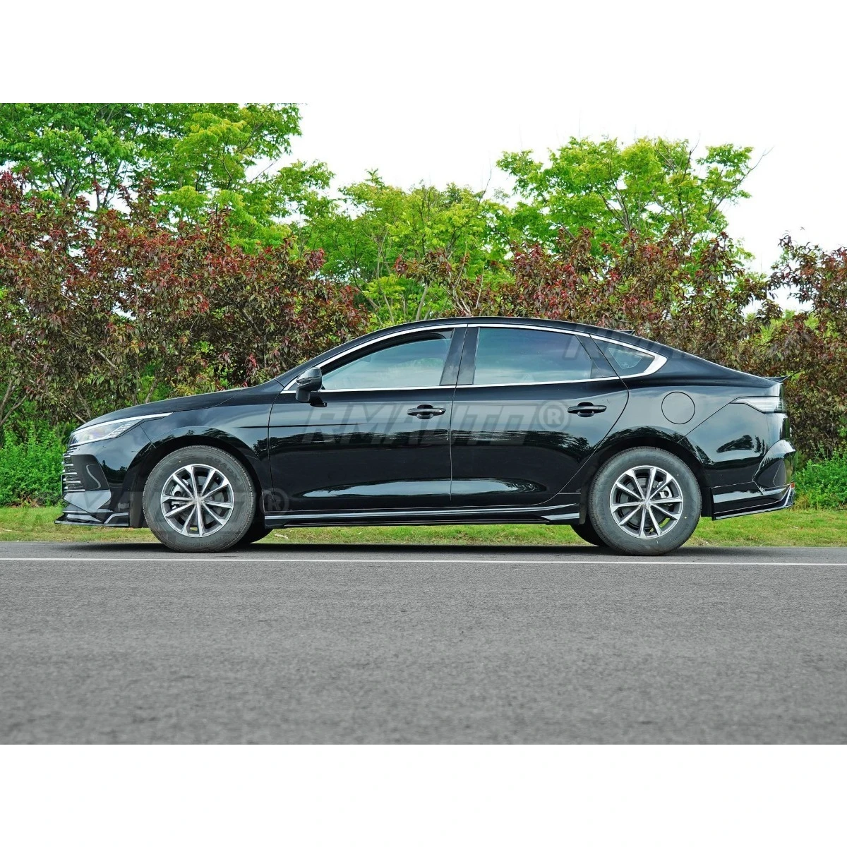 Car Side Skirt Lip Spoiler Extension Diffuser Guard For BYD Destroyer 05 2022 Car Side Skirt Splitter Apron Car Accessories - Image 6