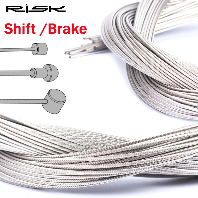 5 قطعة خطر الدراجة الجبلية الطريق Derailleur التحول الفرامل الداخلية كابل الفولاذ المقاوم للصدأ دراجة خط سلك 2100 مللي متر 1550 مللي متر 1700 مللي متر الفرامل الكابلات
